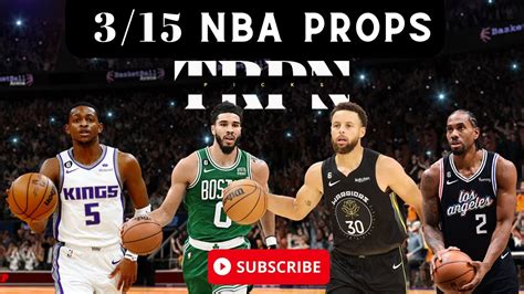 nba player prop predictions today.